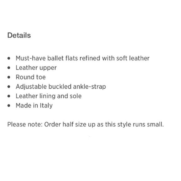 NWT VALENTINO GARAVANI Classic Leather Flats - Picture 9 of 10